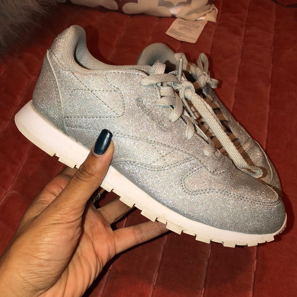 Girls silver Reebok - Picture 3 of 3